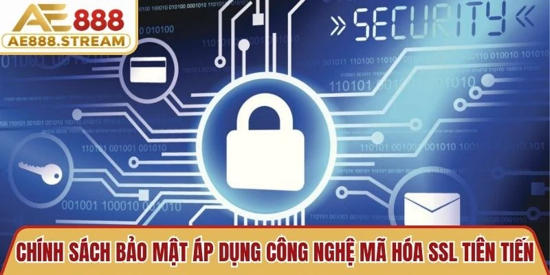 Chính sách bảo mật áp dụng công nghệ mã hóa SSL tiên tiến nhất